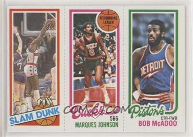 1980-81 Topps - [Base] #89-144-257 - Elvin Hayes, Marques Johnson, Bob McAdoo