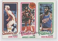 Bob McAdoo, Don Ford, Marques Johnson