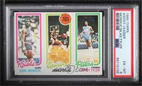 Earl Monroe, Terry Tyler, James Silas [PSA 6 EX‑MT]