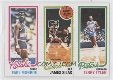 1980-81 Topps - [Base] #91-206-170 - Earl Monroe, Terry Tyler, James Silas [Good to VG‑EX]
