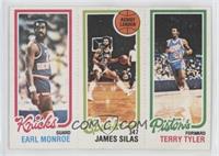 Earl Monroe, Terry Tyler, James Silas [Poor to Fair]