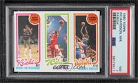 Michael Ray Richardson, Steve Mix, Robert Parish [PSA 7 NM]