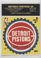 Detroit Pistons Team (Yellow)