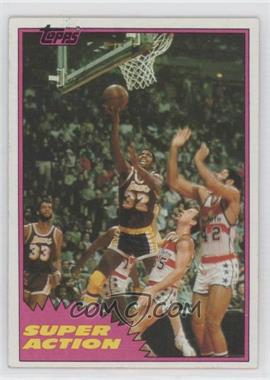 1981-82 Topps - [Base] #109W - Magic Johnson