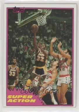 1981-82 Topps - [Base] #109W - Magic Johnson