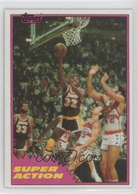 1981-82 Topps - [Base] #109W - Magic Johnson