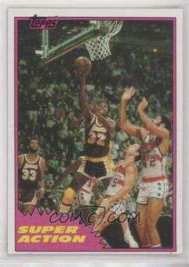 1981-82 Topps - [Base] #109W - Magic Johnson