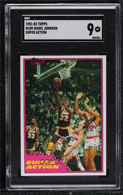 1981-82 Topps - [Base] #109W - Magic Johnson [SGC 9 MINT]