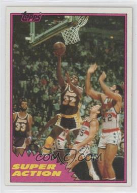 1981-82 Topps - [Base] #109W - Magic Johnson