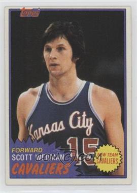 1981-82 Topps - [Base] #19 - Scott Wedman