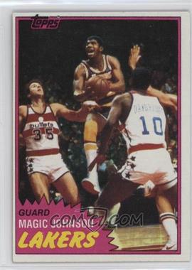 1981-82 Topps - [Base] #21 - Magic Johnson