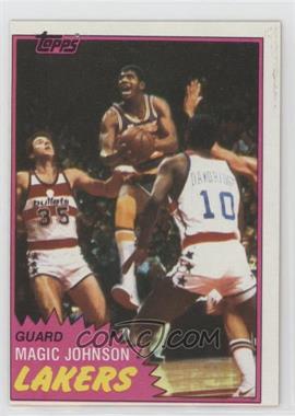 1981-82 Topps - [Base] #21 - Magic Johnson