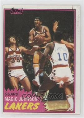 1981-82 Topps - [Base] #21 - Magic Johnson