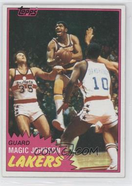 1981-82 Topps - [Base] #21 - Magic Johnson