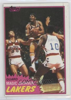 1981-82 Topps - [Base] #21 - Magic Johnson