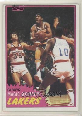 1981-82 Topps - [Base] #21 - Magic Johnson [EX to NM]