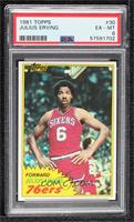 Julius Erving [PSA 6 EX‑MT]