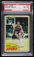 George Gervin [PSA 8 NM‑MT]