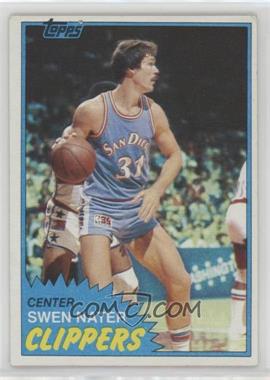 1981-82 Topps - [Base] #38 - Swen Nater