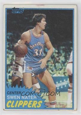 1981-82 Topps - [Base] #38 - Swen Nater