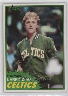 1981-82 Topps - [Base] #4 - Larry Bird