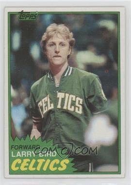 1981-82 Topps - [Base] #4 - Larry Bird