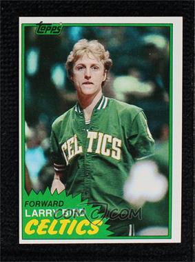 1981-82 Topps - [Base] #4 - Larry Bird