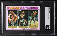 Team Leaders - Larry Bird, Nate Archibald [SGC 8 NM/Mt]