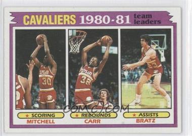 1981-82 Topps - [Base] #47 - Team Leaders - Mike Mitchell, Kenny Carr, Mike Bratz