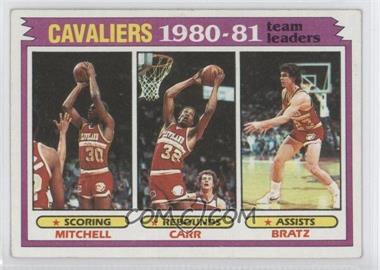 1981-82 Topps - [Base] #47 - Team Leaders - Mike Mitchell, Kenny Carr, Mike Bratz