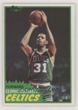 1981-82 Topps - [Base] #5 - Cedric Maxwell