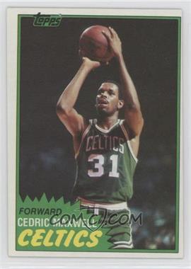 1981-82 Topps - [Base] #5 - Cedric Maxwell