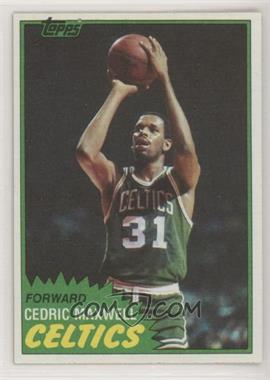 1981-82 Topps - [Base] #5 - Cedric Maxwell