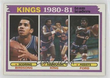 1981-82 Topps - [Base] #54 - Team Leaders - Otis Birdsong, Reggie King, Phil Ford