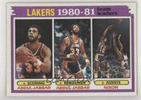 Team Leaders - Kareem Abdul-Jabbar, Norm Nixon