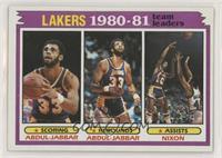 Team Leaders - Kareem Abdul-Jabbar, Norm Nixon