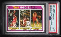 Team Leaders - Julius Erving, Maurice Cheeks, Caldwell Jones [PSA 4 V…