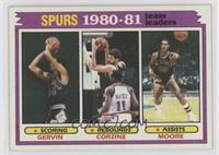 Team Leaders - George Gervin, Dave Corzine, Johnny Moore