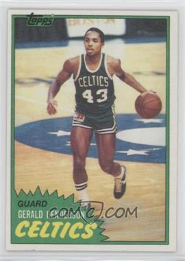 1981-82 Topps - [Base] #74E - Gerald Henderson