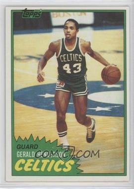 1981-82 Topps - [Base] #74E - Gerald Henderson