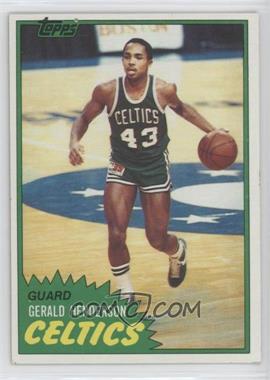 1981-82 Topps - [Base] #74E - Gerald Henderson