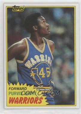 1981-82 Topps - [Base] #74W - Purvis Short