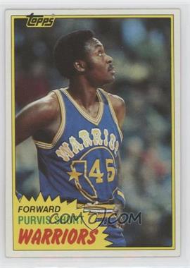 1981-82 Topps - [Base] #74W - Purvis Short