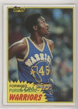 1981-82 Topps - [Base] #74W - Purvis Short