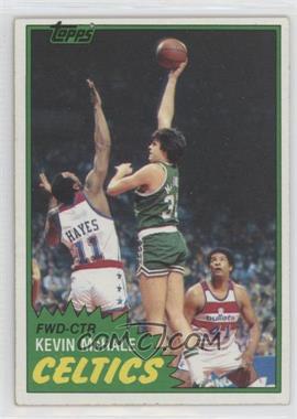 1981-82 Topps - [Base] #75E - Kevin McHale