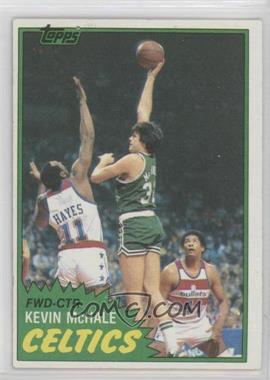 1981-82 Topps - [Base] #75E - Kevin McHale