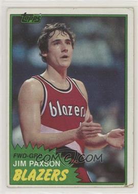 1981-82 Topps - [Base] #87W - Jim Paxson [EX to NM]