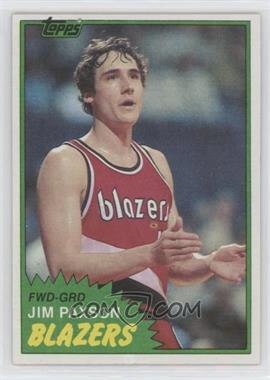 1981-82 Topps - [Base] #87W - Jim Paxson