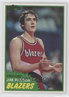 1981-82 Topps - [Base] #87W - Jim Paxson