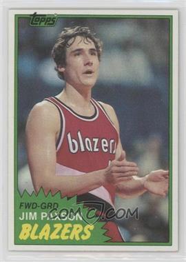 1981-82 Topps - [Base] #87W - Jim Paxson